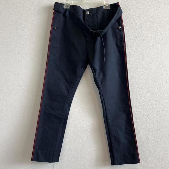 Mens All Saints Navy‎ Blue